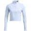 Under Armour Women's Launch Elite Half-Zip Long-Sleeve Performance Top Blue