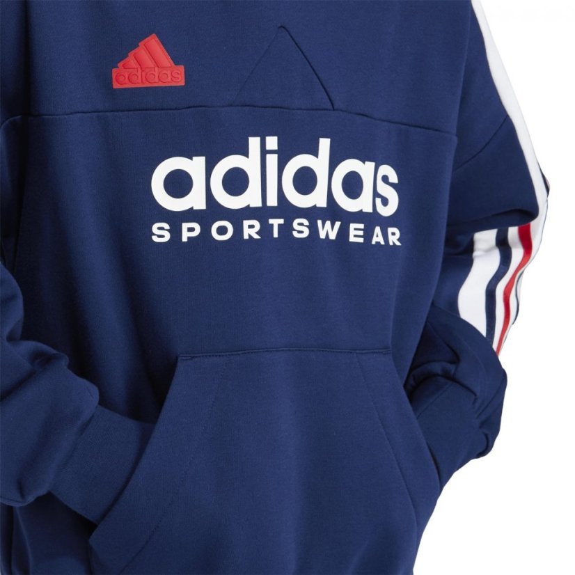 adidas House of Tiro Nations Pack Hoodie Juniors Navy