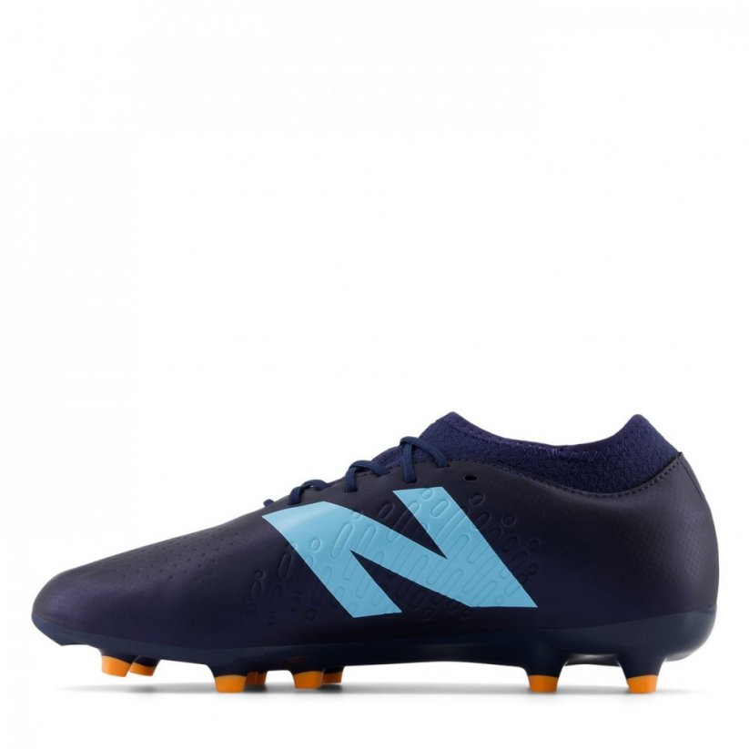 New Balance Tekela V4+ Magique Firm Ground Football Boots Navy/Sky Blue