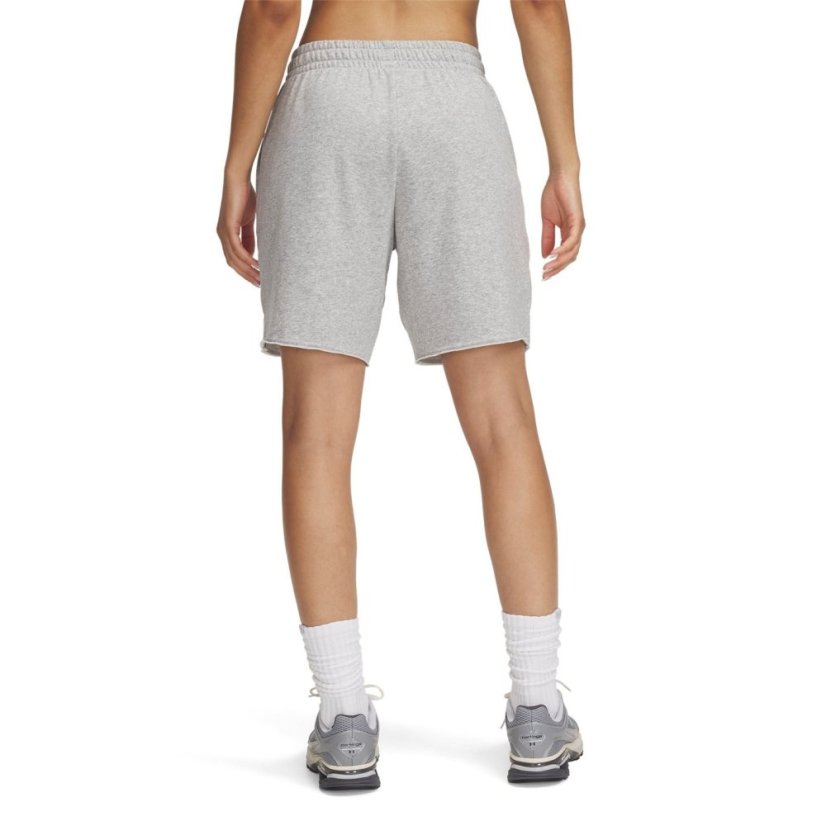 Under Armour Women's Fleece Jogger Shorts Gray