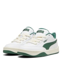 Puma Women's Park Lifestyle Low-Top Trainers White/Green