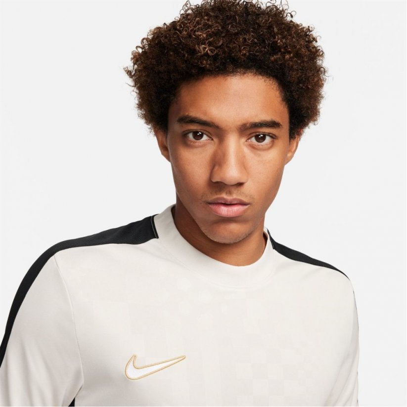 Nike Academy Men's Dri-FIT Short-Sleeve Global Football Top Beige