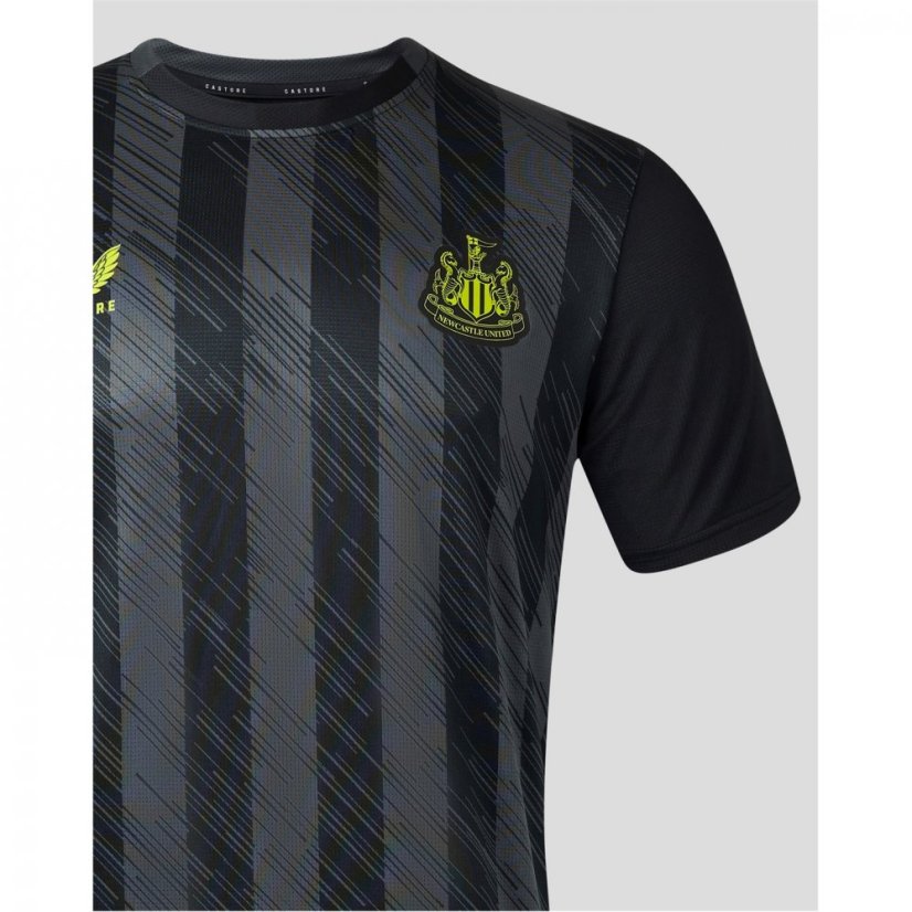 Castore Newcastle United Training T-shirt 2023 2024 Adults Black