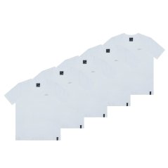 Fabric 5pack T-Shirts White