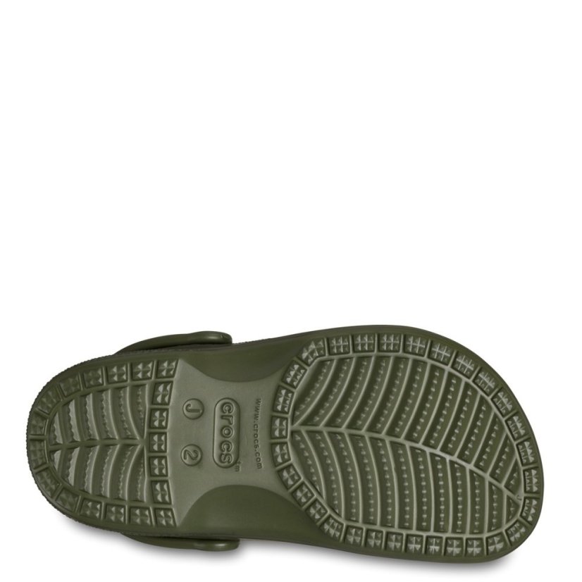 Crocs Baya Clogs Childrens Army Green