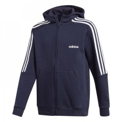 adidas 3-Stripes Hoodie Kids Navy/White