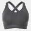 USA Pro High Support Sports Bra Charcoal