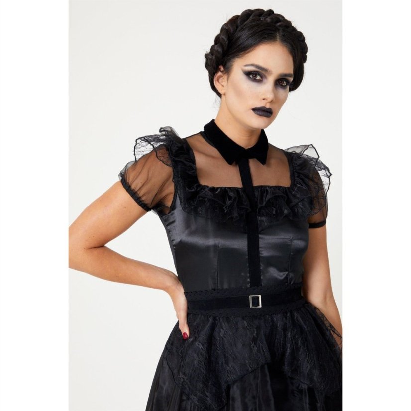 Character Halloween Dress Up Prom Dress Black