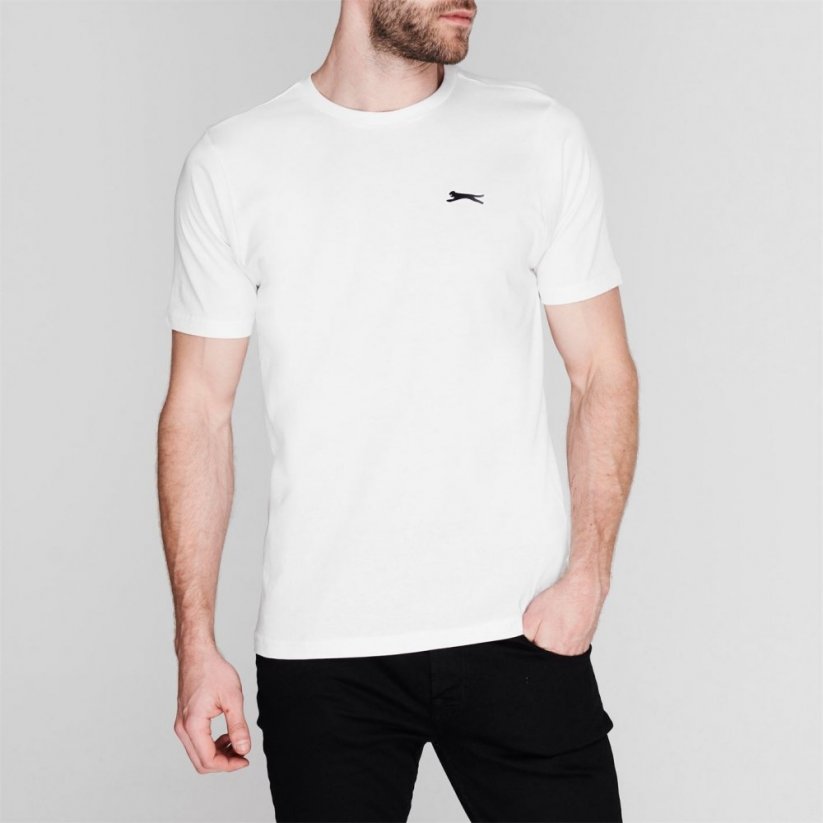 Slazenger Plain pánske tričko White