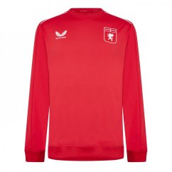 Castore Genoa Players Sweater Red
