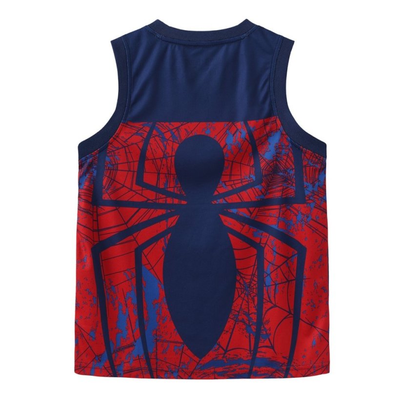 Everlast Spiderman V-Neck Vest Juniors Red