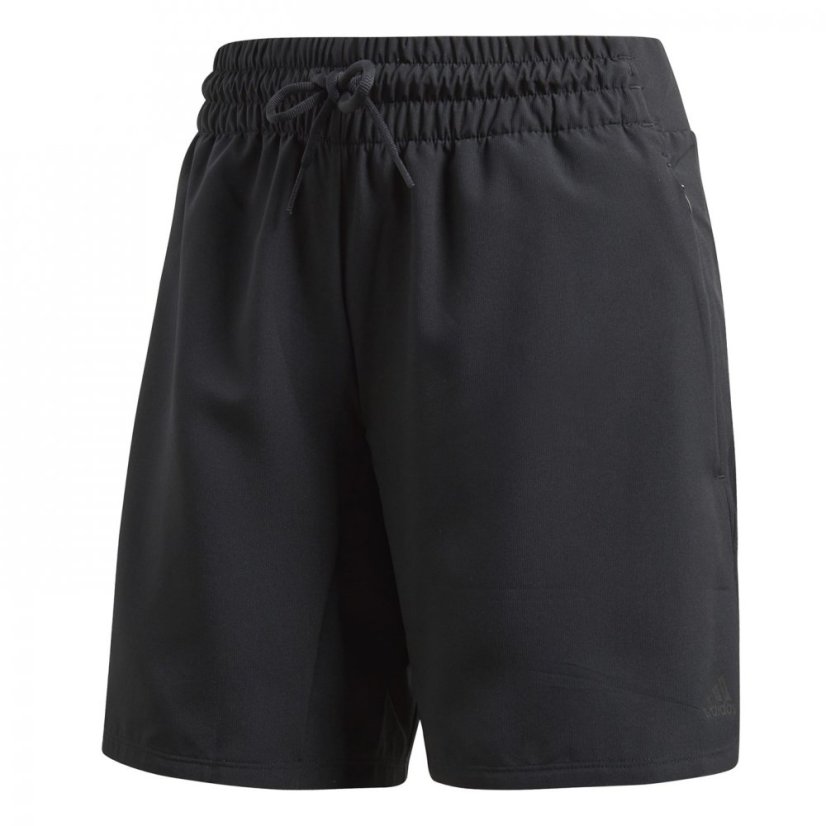 adidas Knee-Length Shorts Female Jogger Short Womens Black