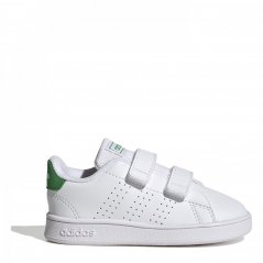 adidas Advantage I Infant Trainers White/Green