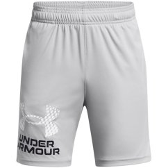 Under Armour Prototype 2 Logo Shorts Juniors Mod Grey