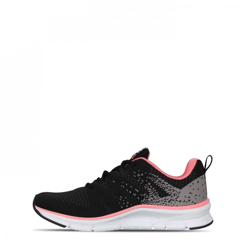 Karrimor Duma 6 Junior Girl Running Shoes Black/Coral