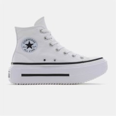 Converse Unisex Chuck Taylor All Star Lif Canvas High-Top Trainers 102-White/Bla