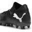 Puma Future 7 Match Rush Junior Firm Ground Football Boots Black/White