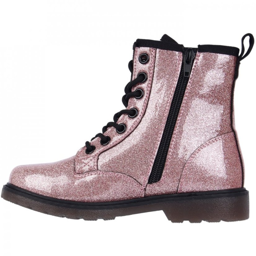 Miso Brandi Boots Childrens Pink Glitter