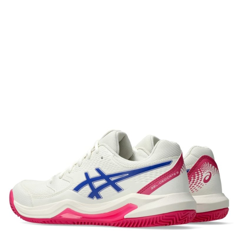 Asics Women's Gel Dedicate Clay Tennis Shoes Crm/Dk Cobalt