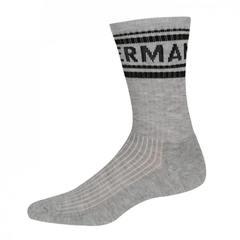 Ben Sherman Sherman 3 Pack Sport Socks Mens White/Blck/Grey