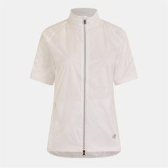 Calvin Klein Golf Women's Weather Resistant Performance Golf Jacket White
