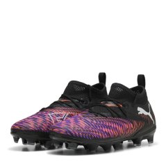 Puma Future 8 Match Artificial Ground Football Boots Juniors Black/Purple