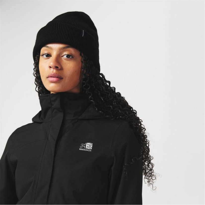 Karrimor Womens Urban WeatherTite 10K Waterproof Long Sleeve Jacket Black