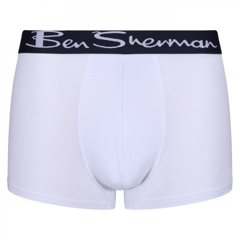 Ben Sherman Poderick 5 Pack Boxer Shorts Grey/Black/Navy/White