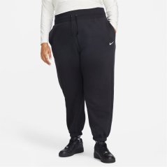 Nike Women's Closed Hem Fleece Joggers Black/Sail