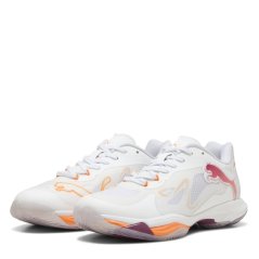 Puma Women's Vantage Nitro W+ Handball Trainers White-Berry