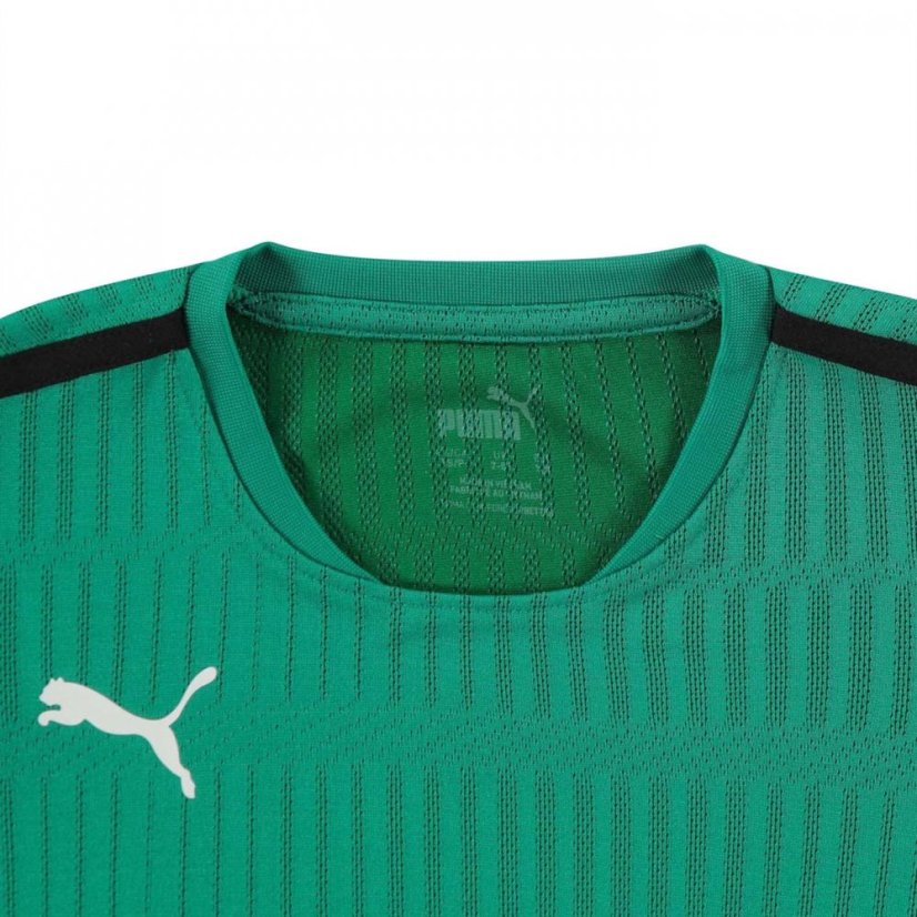 Puma Cup Jersey Top Junior Pepper Green