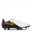 Nike Phantom GX II Academy Soft Ground Football Boots White/Blk/Gold