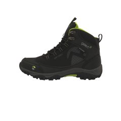 Gelert Softshell Boots Juniors Black/Lime