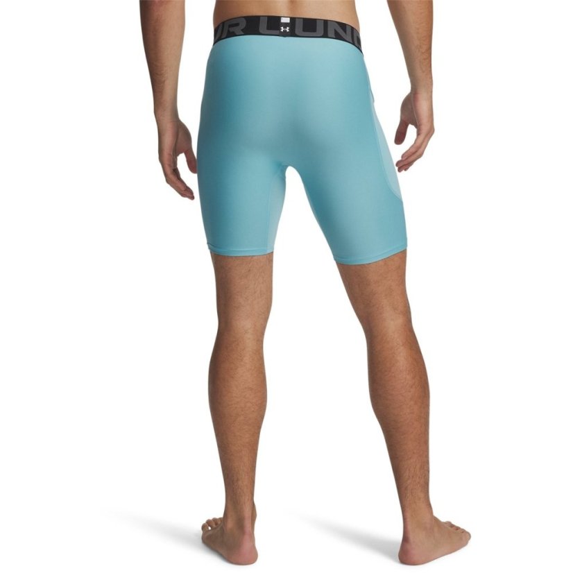Under Armour HeatGear® Compression Shorts Men's Blue Haze/White
