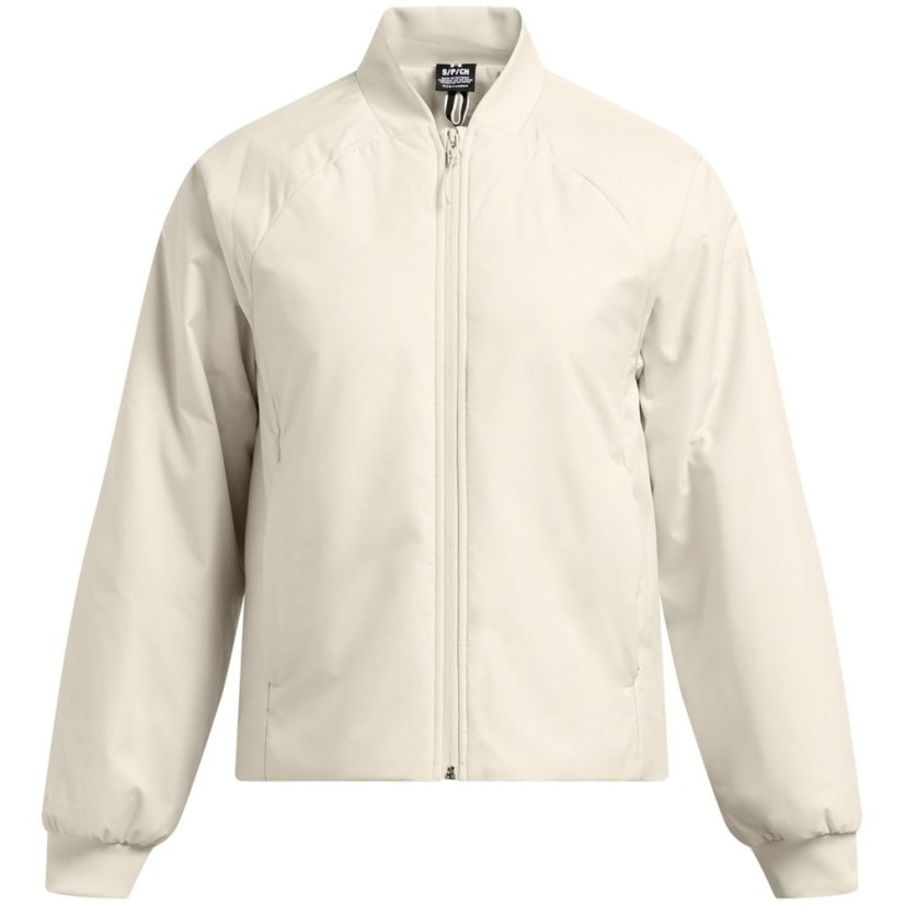 Under Armour Women's Inulated Unstoppable Water-repellent Bomber Jacket White