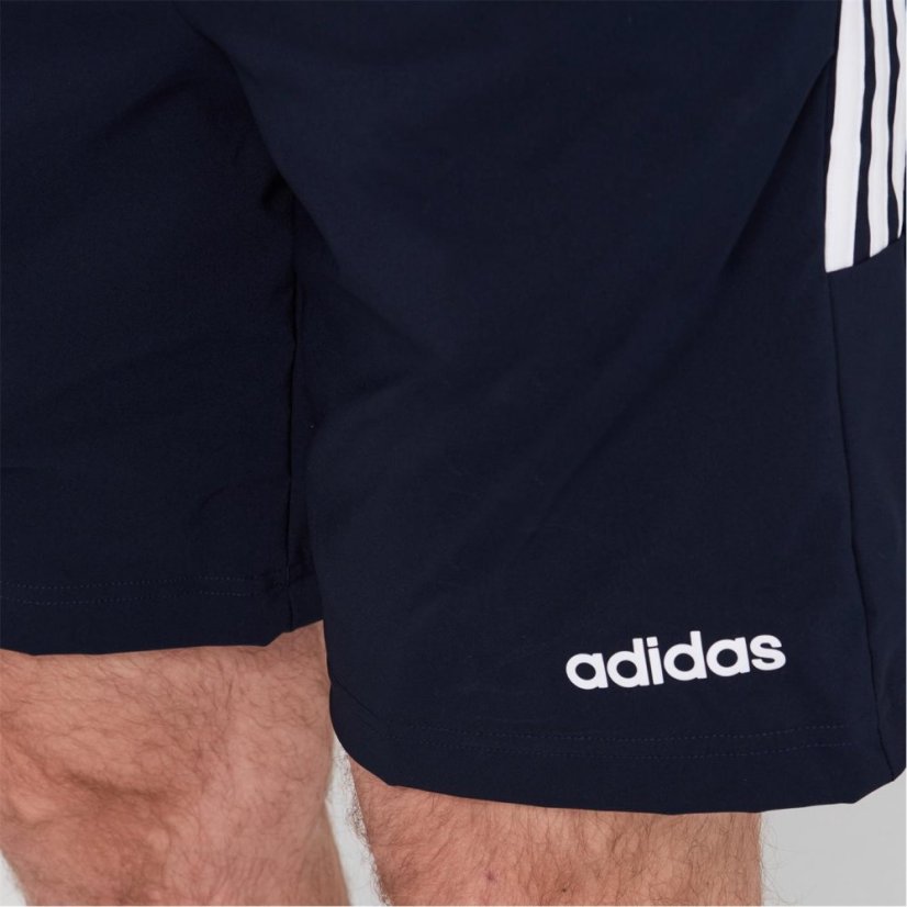 adidas 3-Stripes Shorts Mens Navy/White