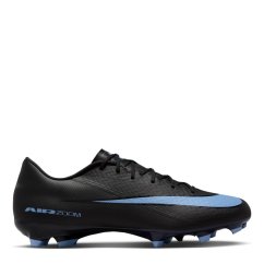 Nike Zoom Mercurial Vapor 16 Academy Firm Ground Football Boots Black/Blue