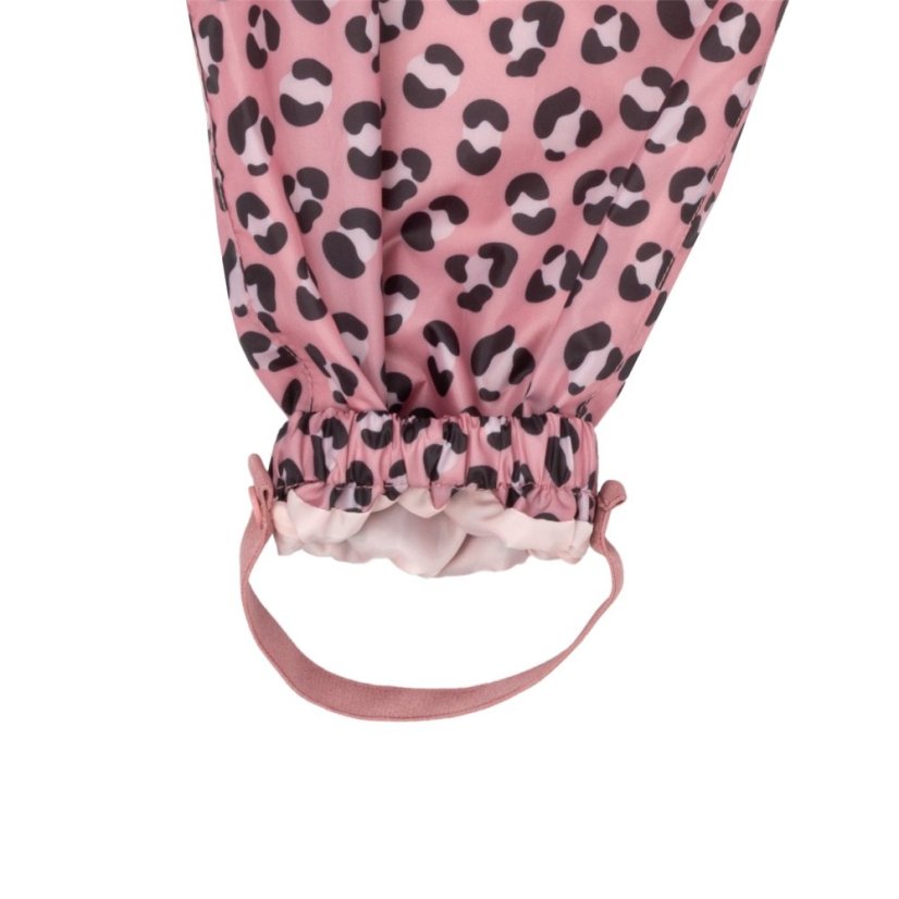 Gelert Unisex Kids' All-Weather Waterproof Windproof Hooded Long Sleeve Waterproof Jacket Pink