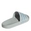 adidas Kids' Adilette Shower Pool Sliders Silver/Gry/Blue