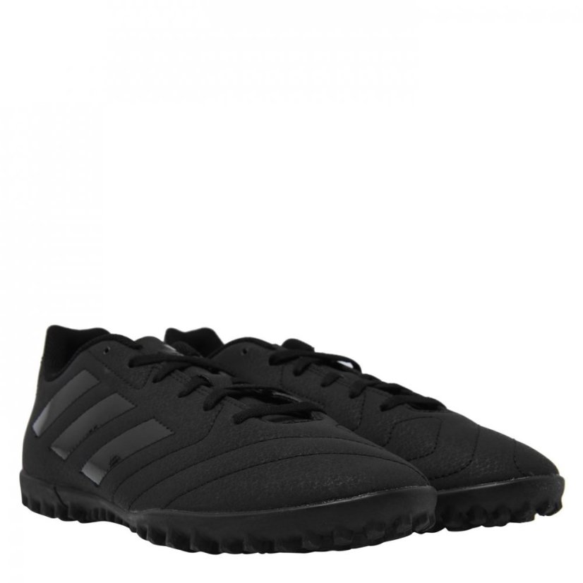 adidas Goletto Junior Astro Turf Trainers Black/Black NB