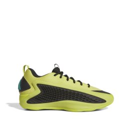 adidas Anthony Edwards 1 basketbalová obuv Mens Lime/Blk/Teal