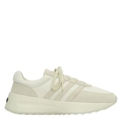 adidas Kids' Athleti LA Junior Basketball Trainers Pale Yellow