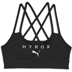 Puma Womens Puma Hyrox Move Strappy Bra Black