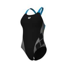 Arena Lily Swim Pro Back Bra Swimsuit Black/Turquois