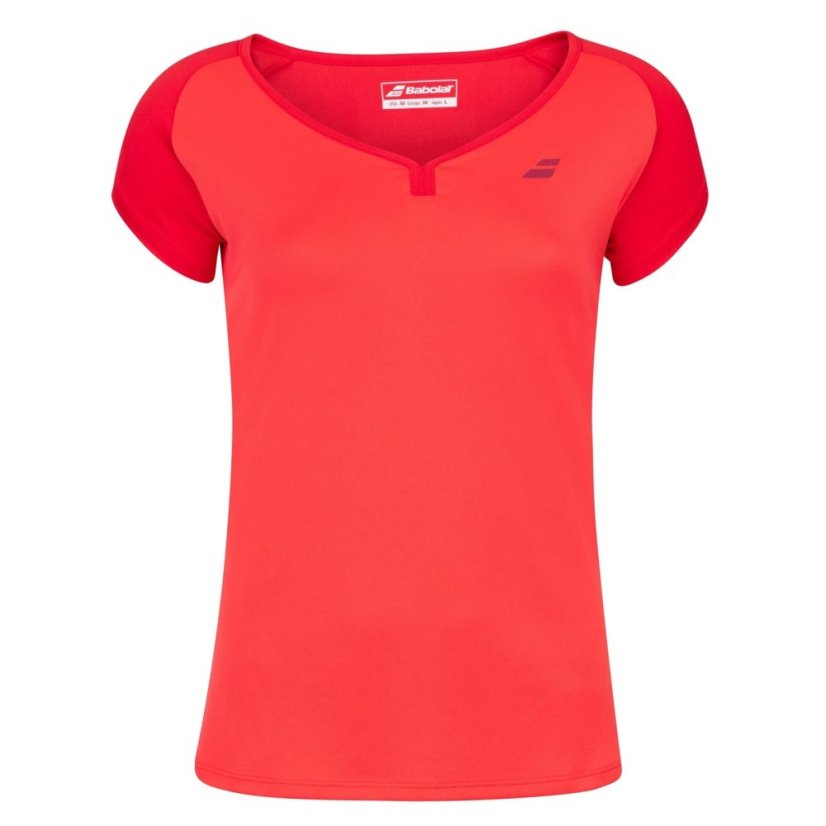 Babolat Play T-shirt Juniors Tomato Red
