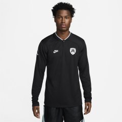 Nike Giannis Dri-FIT Long Sleeve Basketball Top Mens Black/White
