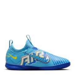 Nike Mercurial Vapor 15 Academy Childrens Indoor Football Boots Blue/White