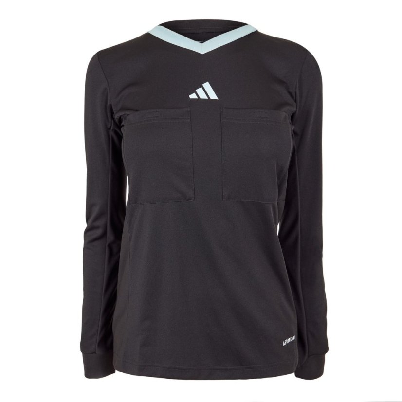 adidas Women's 22 Long Sleeve Referee Shirt Black