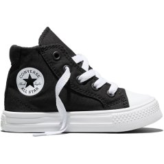 Converse Kids' Canvas High-Top Trainers Black/White