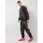 Lonsdale Sauna Suit Senior Round Neck Black/Red